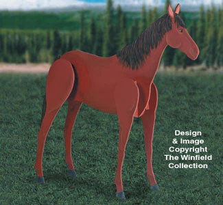 Yard Horse Woodcrafting Pattern