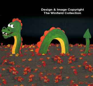 Yard Ness Monster Woodcraft Pattern(F)