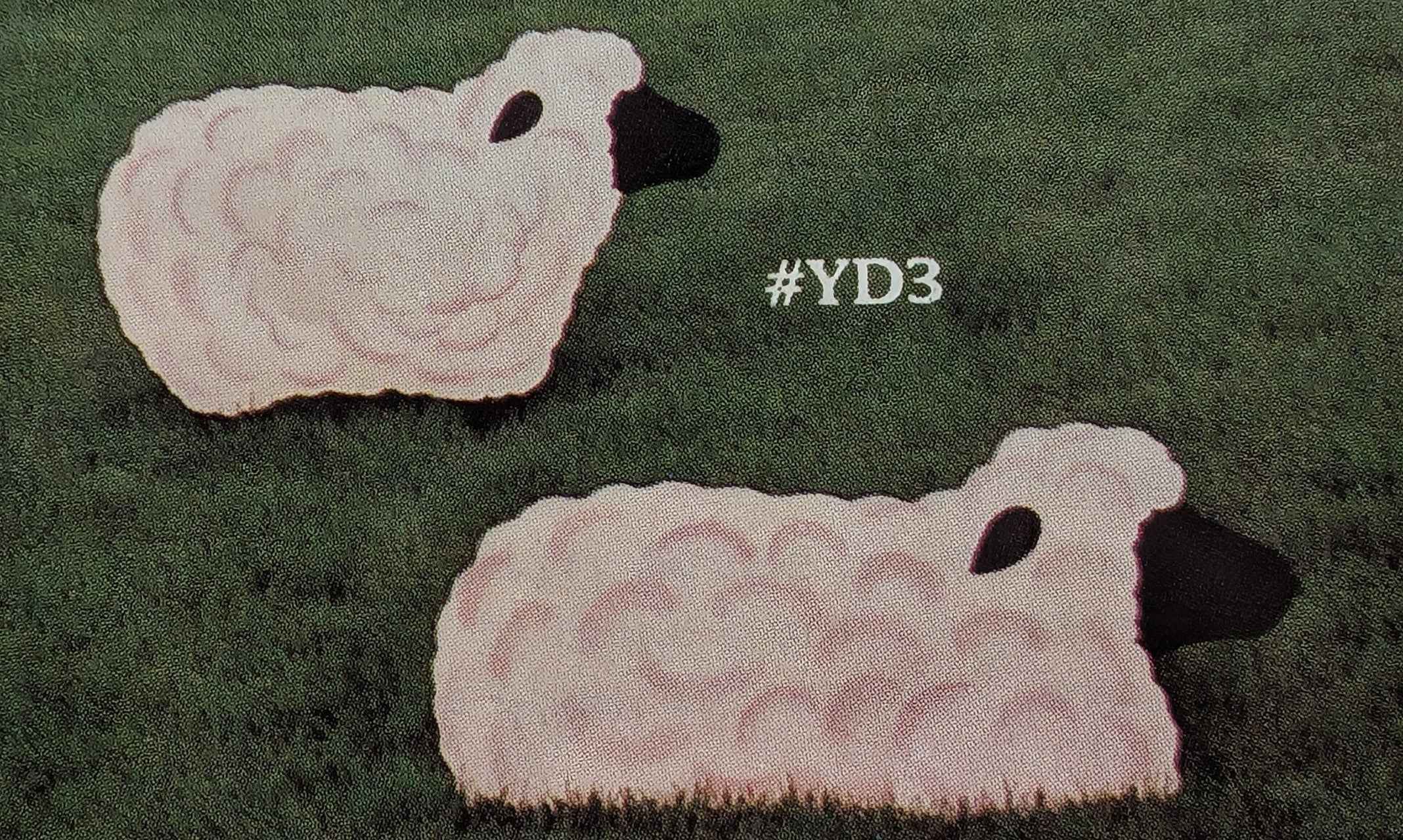 Yard Sheep Woodcraft Pattern  (F)