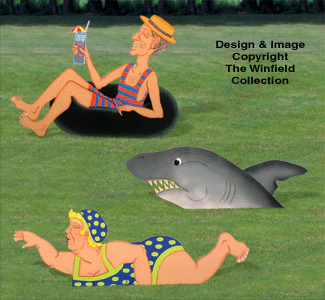Yard Swimmers Pattern Set