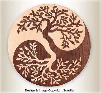 Yin-Yang Tree Project Pattern